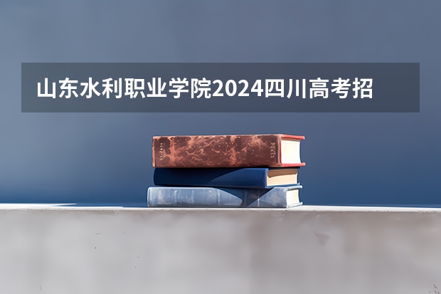 山东水利职业学院2024四川高考招生计划介绍