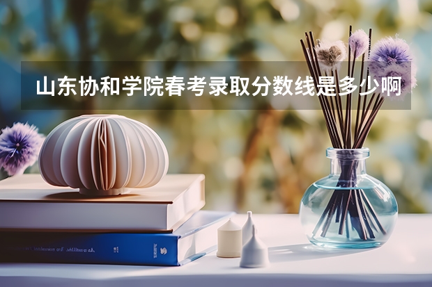 山东协和学院春考录取分数线是多少啊？