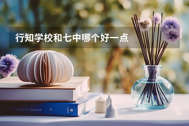 行知学校和七中哪个好一点