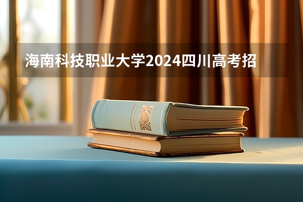 海南科技职业大学2024四川高考招生计划介绍
