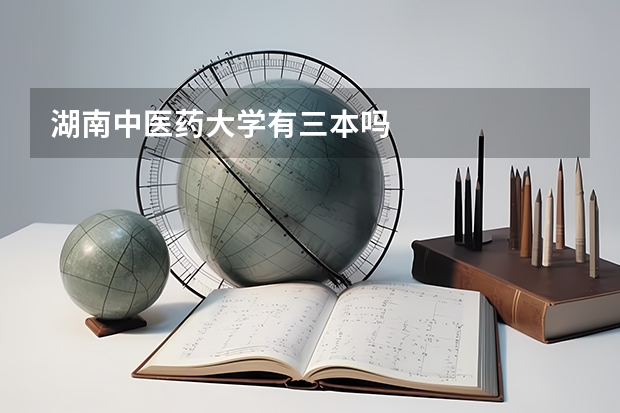 湖南中医药大学有三本吗