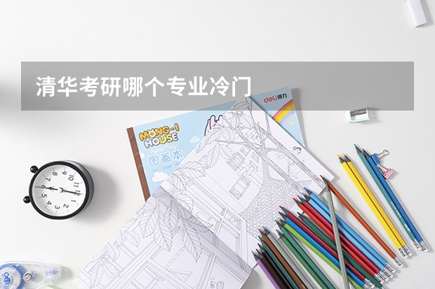 清华考研哪个专业冷门