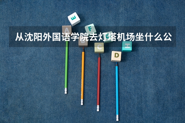 从沈阳外国语学院去灯塔机场坐什么公交