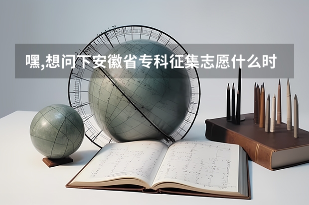 嘿,想问下安徽省专科征集志愿什么时候能查询到录取结果？