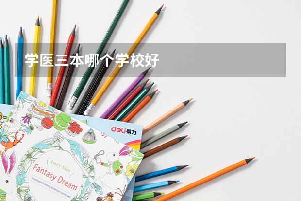 学医三本哪个学校好