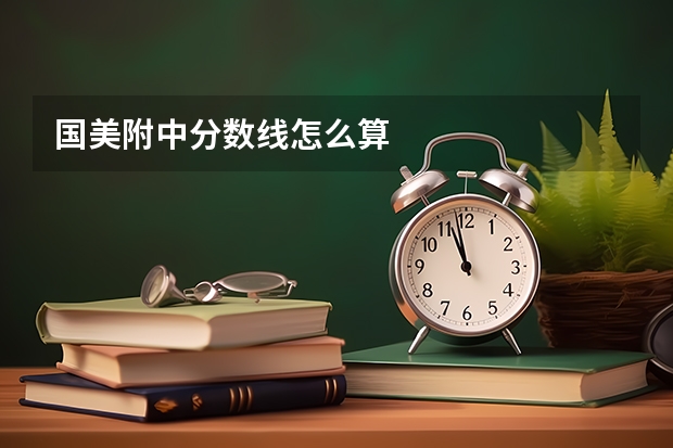 国美附中分数线怎么算