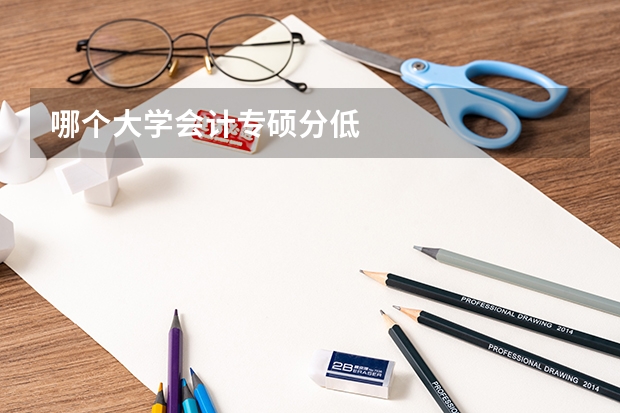 哪个大学会计专硕分低