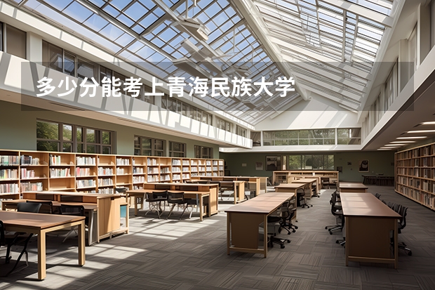 多少分能考上青海民族大学