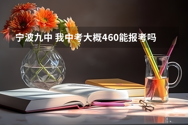 宁波九中 我中考大概460能报考吗?我是镇海的。