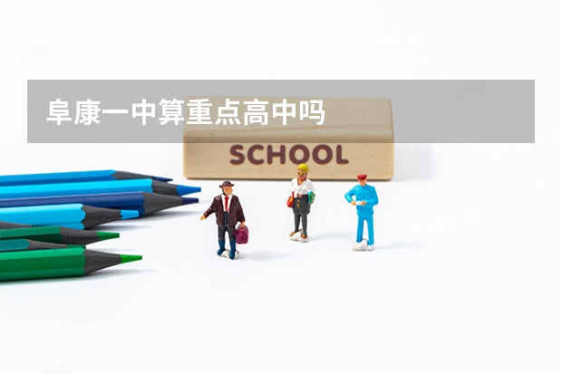 阜康一中算重点高中吗
