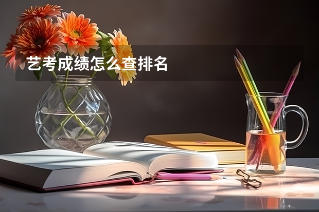 艺考成绩怎么查排名