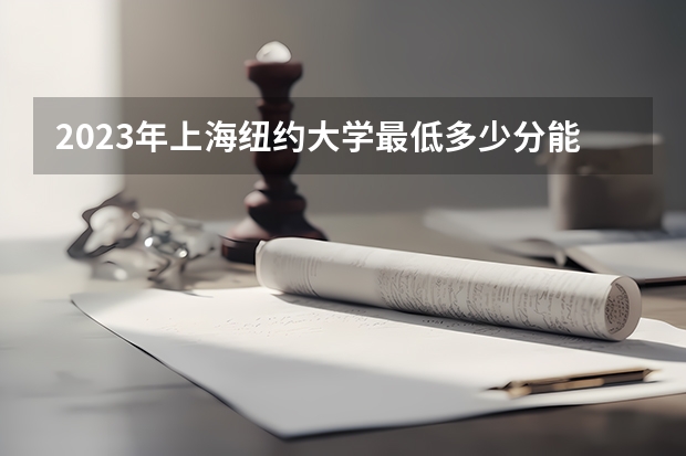 2023年上海纽约大学最低多少分能录取 上海历年录取分数线是多少