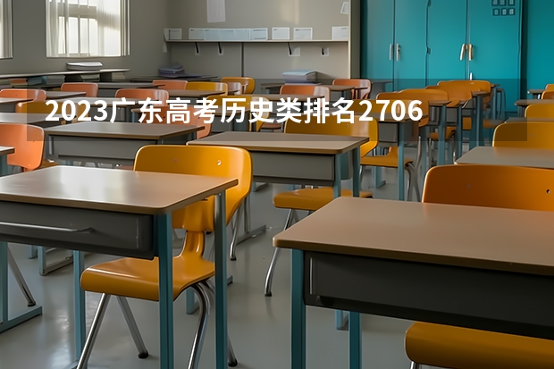 2023广东高考历史类排名270663的考生报什么大学 往年录取分数线介绍